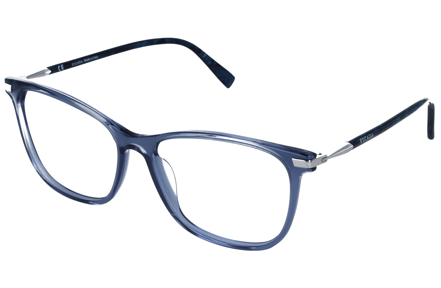 Escada Ladies Shine Blue Glasses Frames Execuspecs