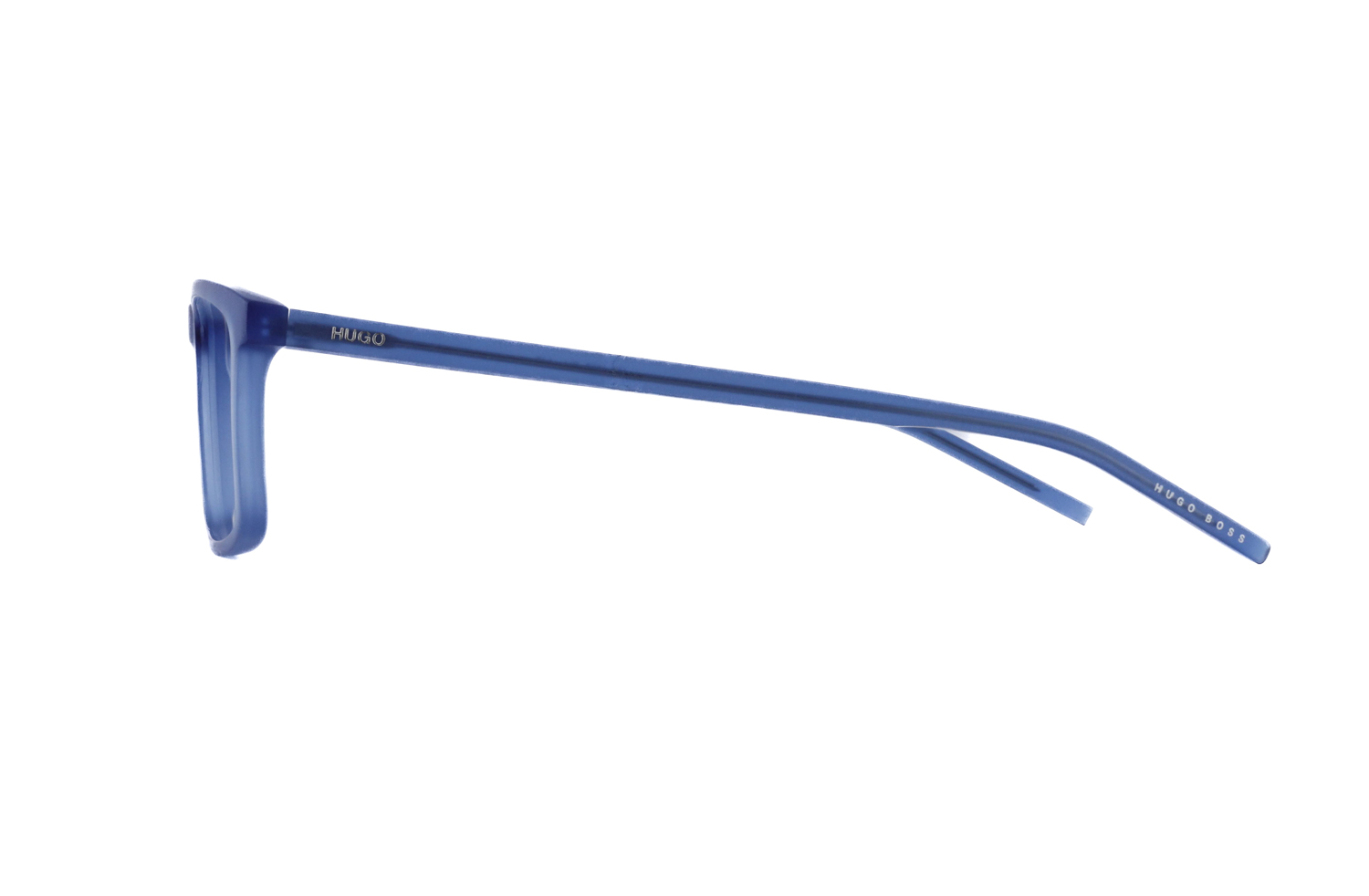 Hugo Boss Mens Matte Blue Glasses Frames Execuspecs