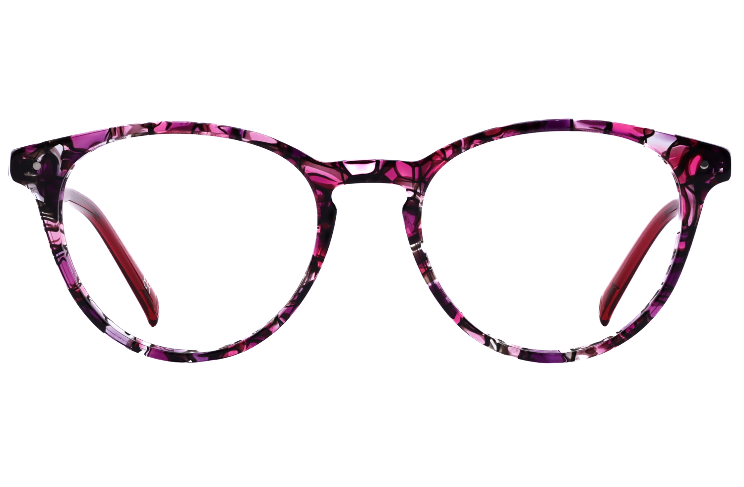 pink glasses