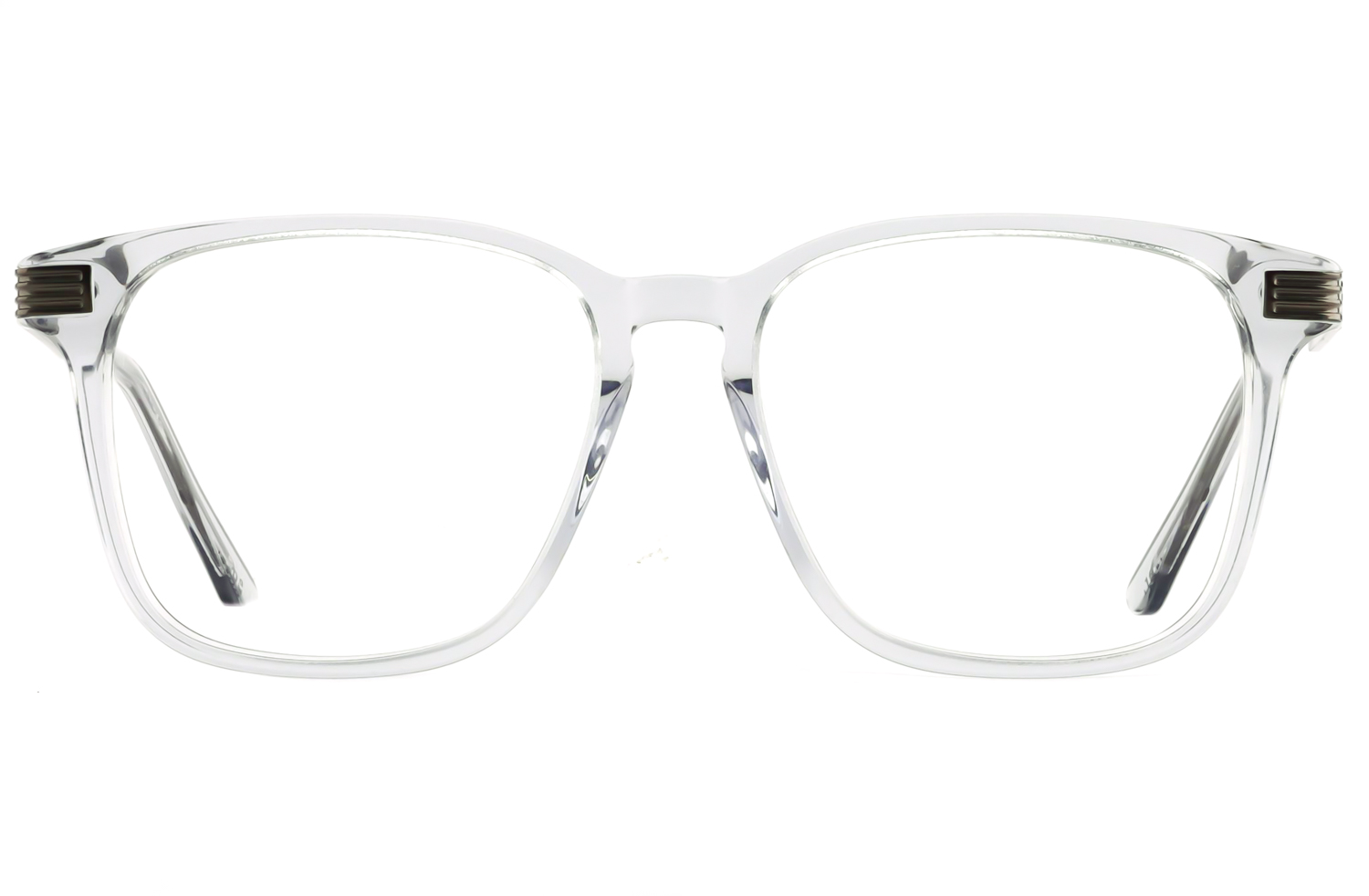 Baker Mens Shine Grey Glasses Frames - Execuspecs