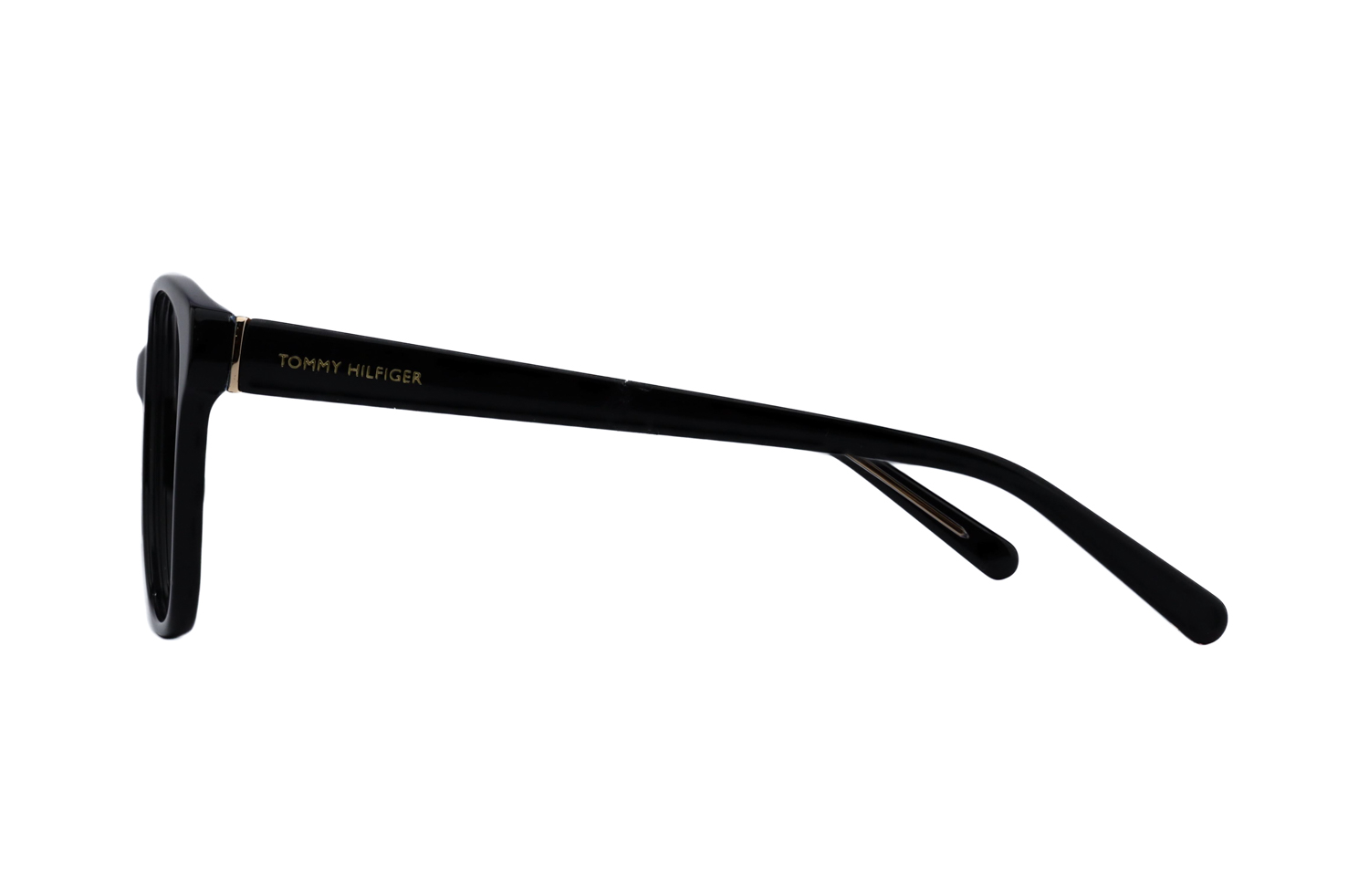 Tommy Hilfiger Ladies Matte Black Glasses Frames - Execuspecs