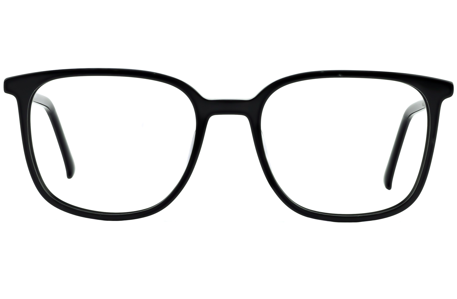 Hunter Mens Shine Black Glasses Frames Execuspecs