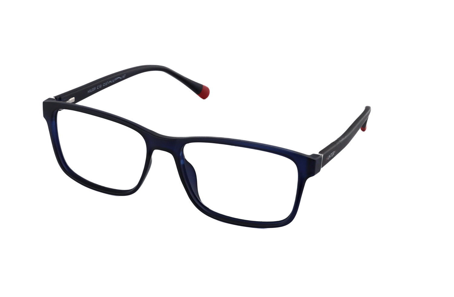 Hunter Mens Shine Blue Glasses Frames Execuspecs