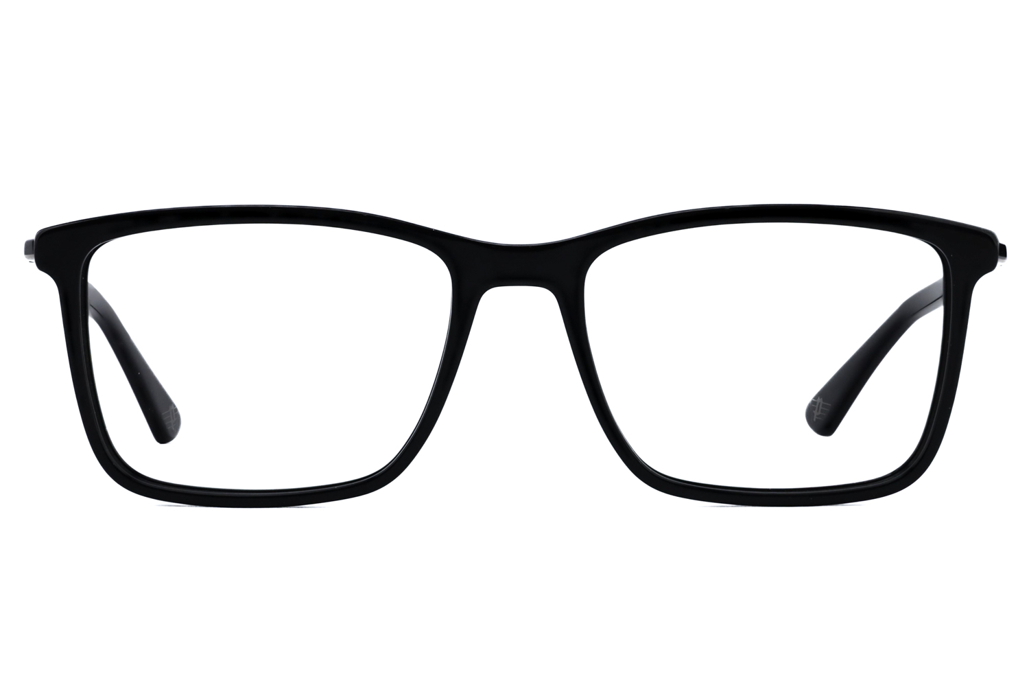 Police Mens Shine Black Glasses Frames - Execuspecs