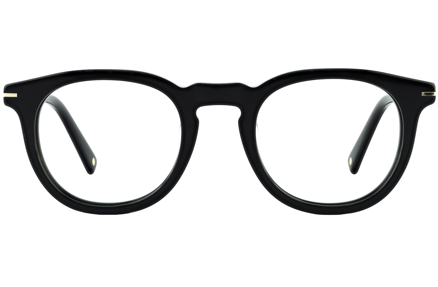 Polar Unisex Shine Black Glasses Frames - Execuspecs