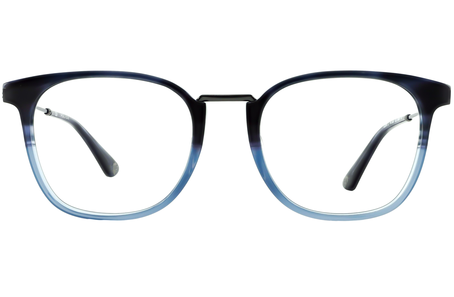 Police Unisex Matte Blue Glasses Frames - Execuspecs