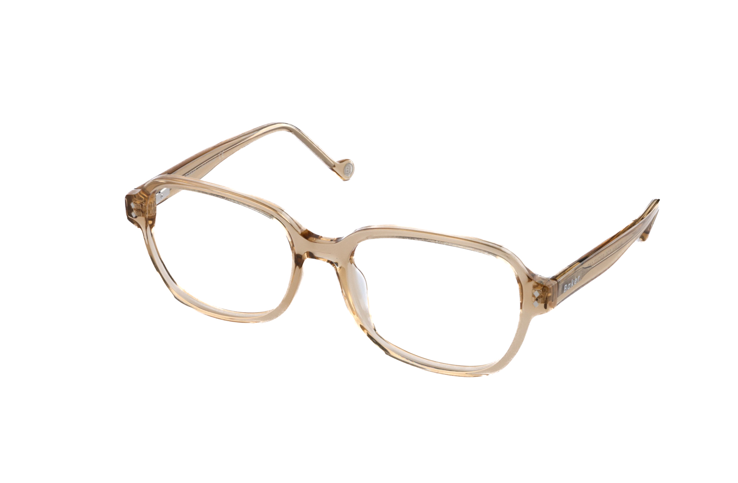 Baker Unisex Shine Brown Glasses Frames Execuspecs