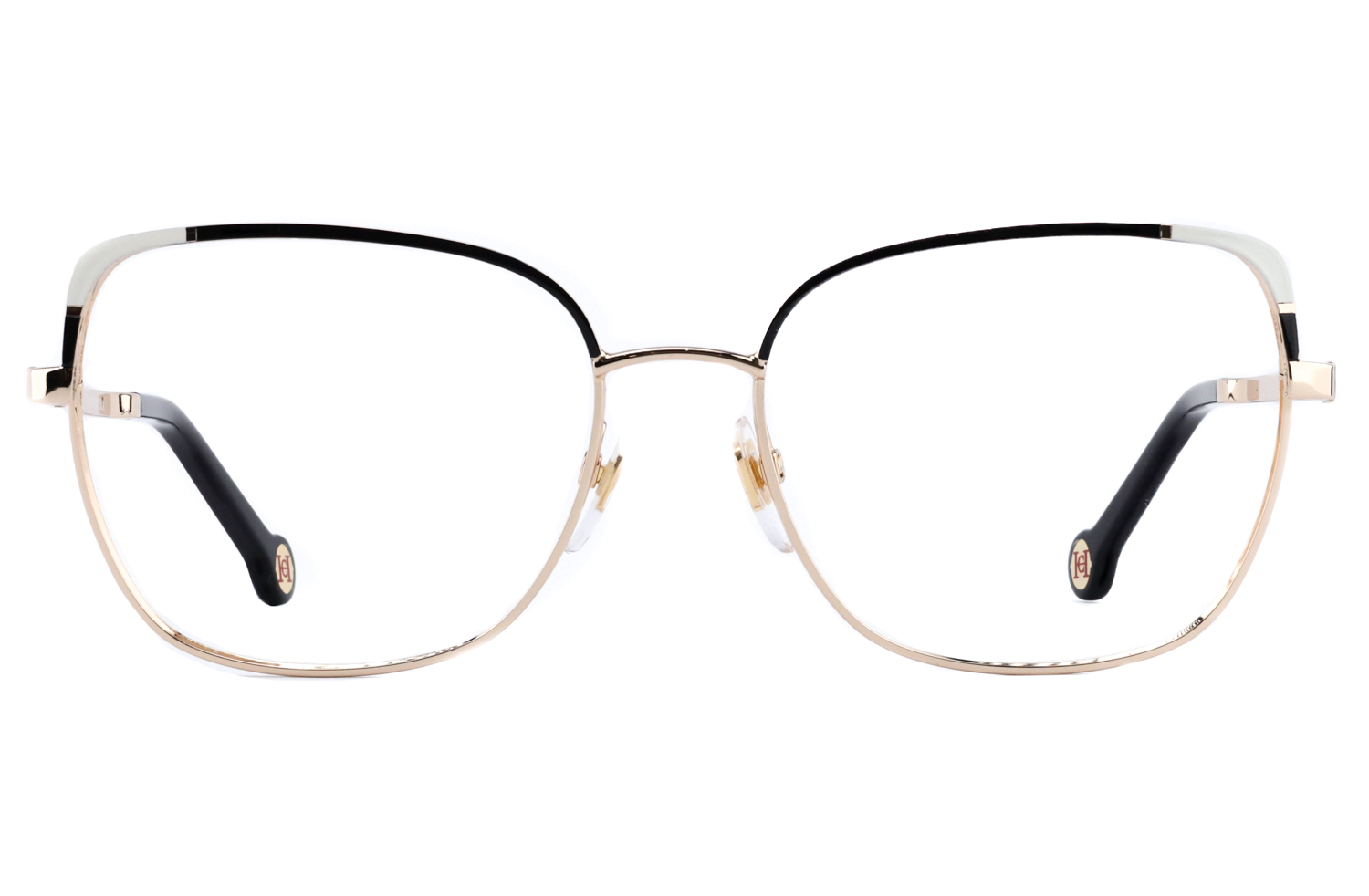 Carolina Herrera Ladies Shine Black Glasses Frames - Execuspecs