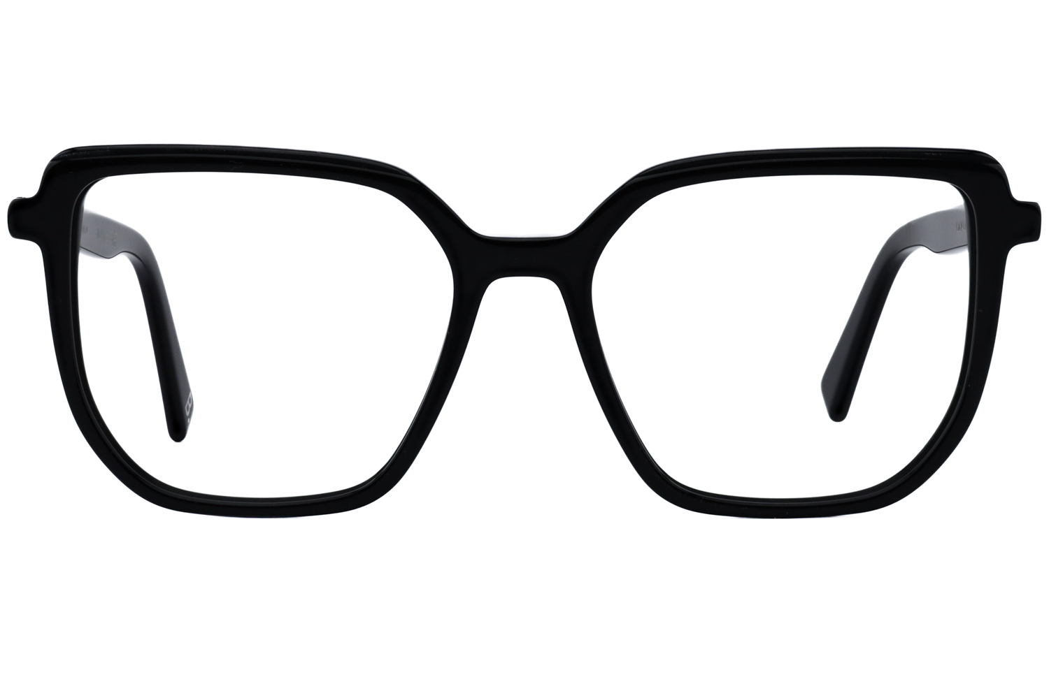 Baker Ladies Shine Black Glasses Frames - Execuspecs