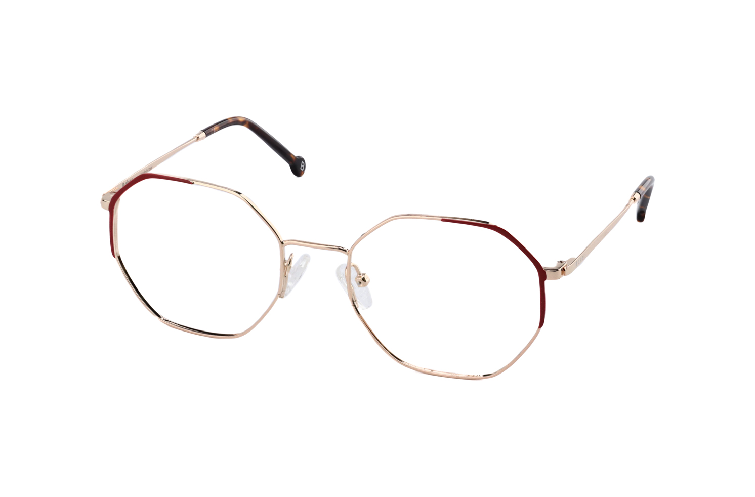 Baker Unisex Shine Red Glasses Frames - Execuspecs