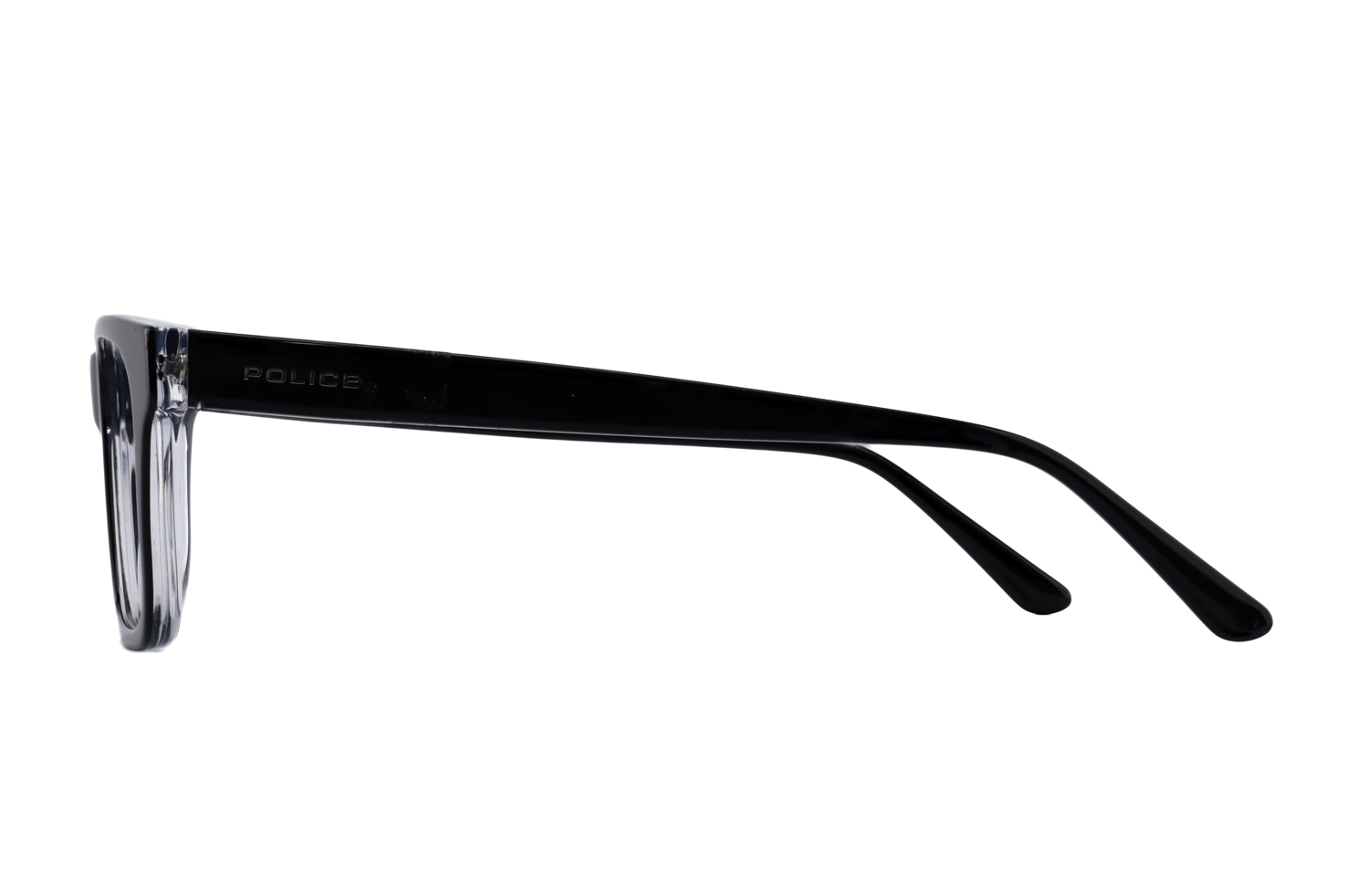 Police Mens Shine Black Glasses Frames - Execuspecs