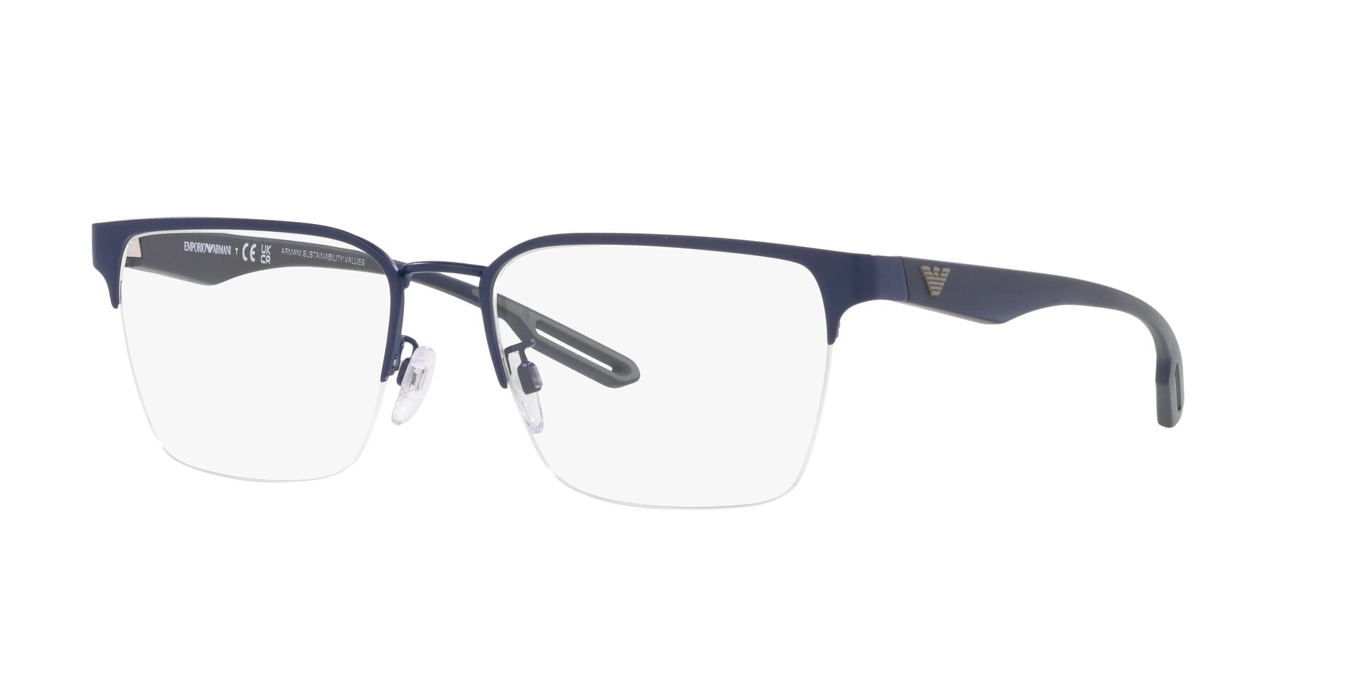Emporium Mens Shine Blue Glasses Frames Execuspecs