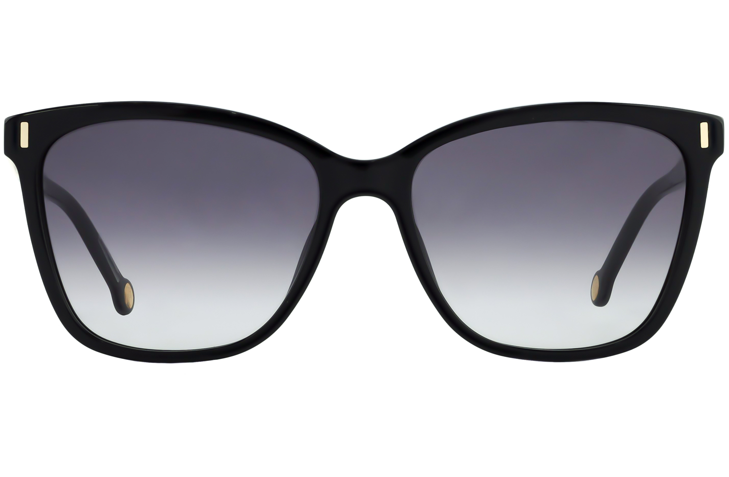 Black Ladies Plastic Carolina Herrera Frames And Sunglasses - Execuspecs