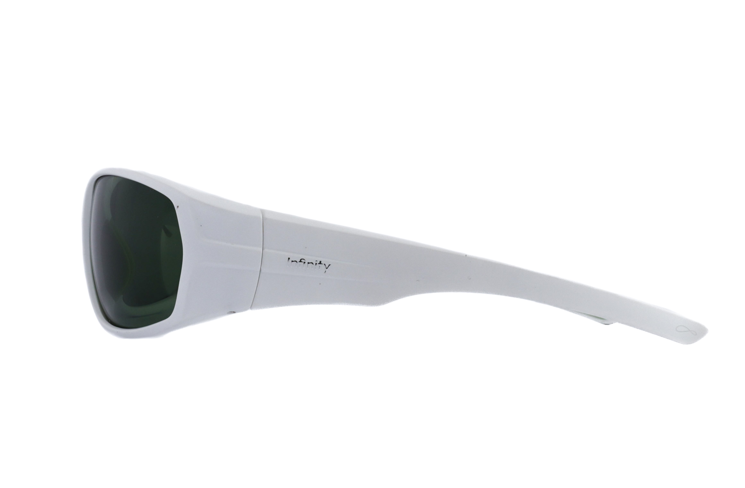 White Mens Plastic Infinity Frames And Sunglasses - Execuspecs