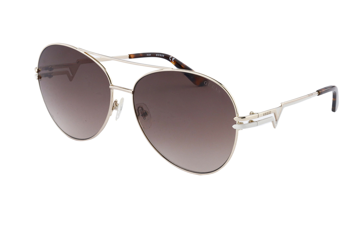 Tortoise Ladies Metal Guess Frames And Sunglasses Execuspecs